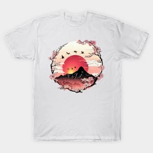 Sunset Mount Zen T-Shirt